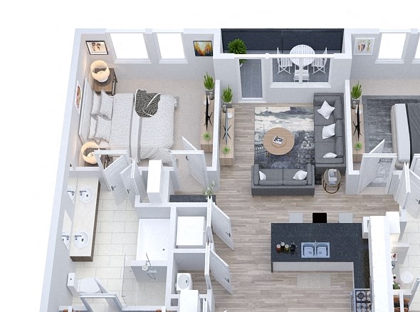 Auric Vegas apartment B1
